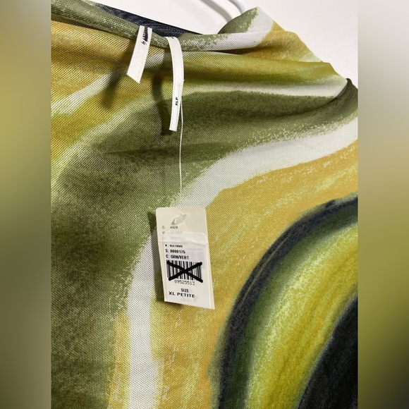 The Maya Ruched Cowl-Neck Dress: Mesh Edition by Anthropologie - Picture 7 of 7